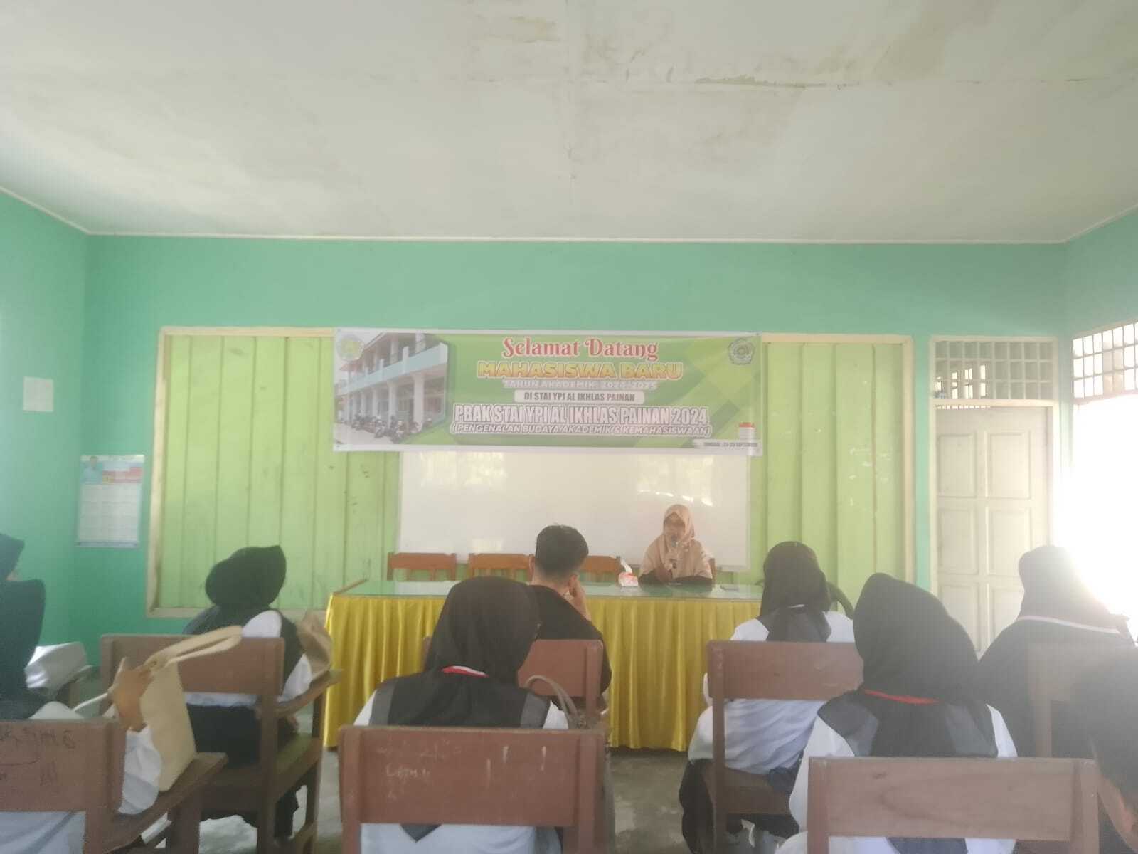 Kegiatan Pengenalan Budaya Akademik Kemahasiswaan (PBAK) STAI YPI Al-Ikhlas Painan