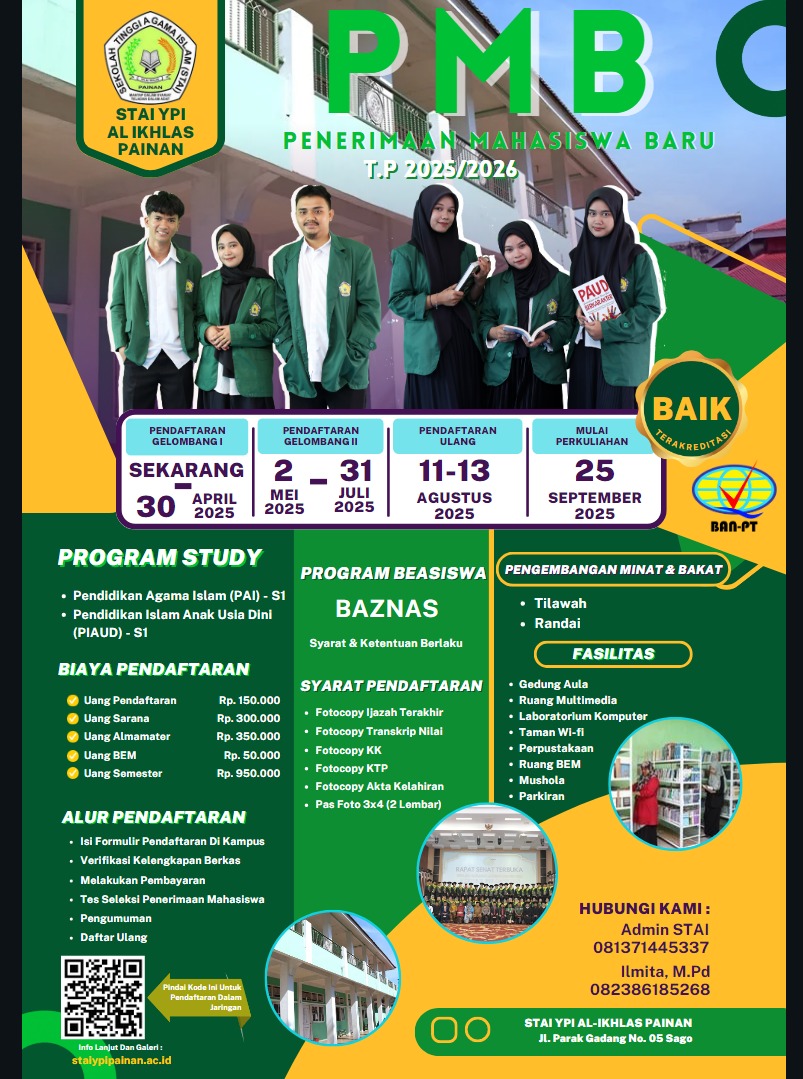 PENERIMAAN MAHASISWA BARU TAHUN AKADEMIK 2025/2026